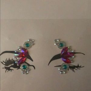 Makeup face gems